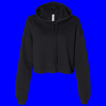 Women's Crop Fleece Hoodie Sweatshirt