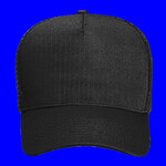 OTTO CAP 5 Panel Mid Profile Mesh Back Trucker Hat