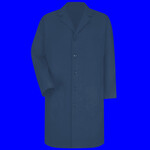 Button Front Lab Coat Extended Sizes