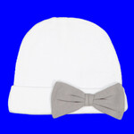 Premium Jersey Infant Bow Cap