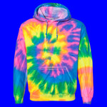 Youth Blended Tie-Dyed Hooded Sweatshirt