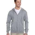 8 oz., 50/50 NuBlend® Fleece Full-Zip Hood