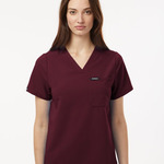 Women's Rhena Essential 1-Pocket Scrub V-Neck Top