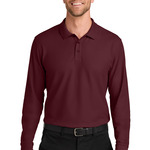 Wearever Signature Pique Long Sleeve Polo