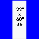 22" x 60" (5 ft) Gang Sheet