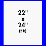 22" x 24" (2 ft) Gang Sheet